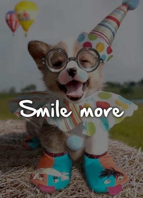 Smile more Picture Quote #1