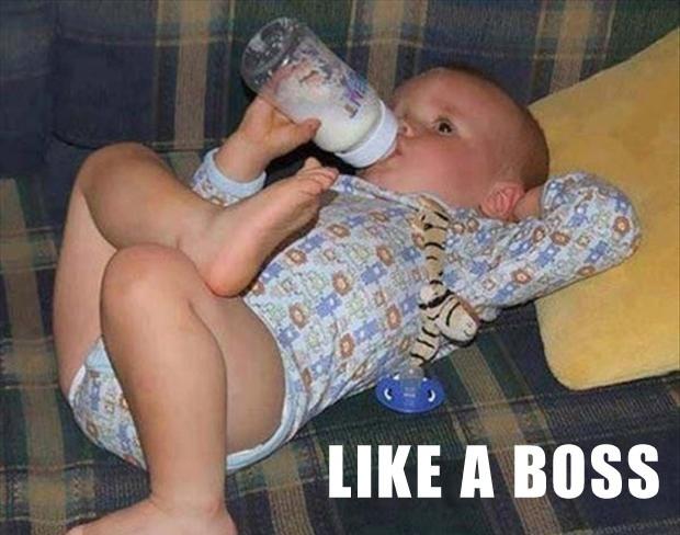Like a boss Picture Quote #5