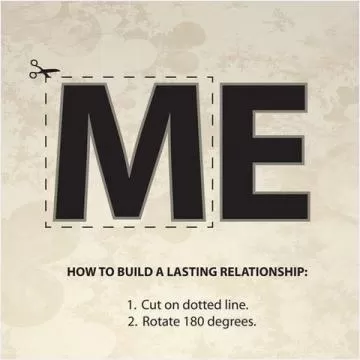 How to build a long lasting relationship Picture Quote #1