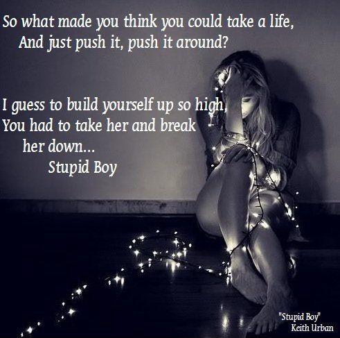 So what made you think you could take a life. And just push it, push it around. I guess to build yourself up so high. You had to take her and break her down Picture Quote #1