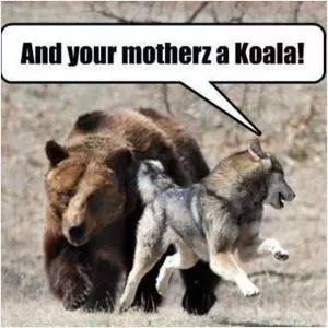 And your motherz a koala Picture Quote #1