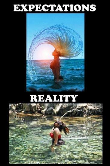 Expectation. Reality Picture Quote #6
