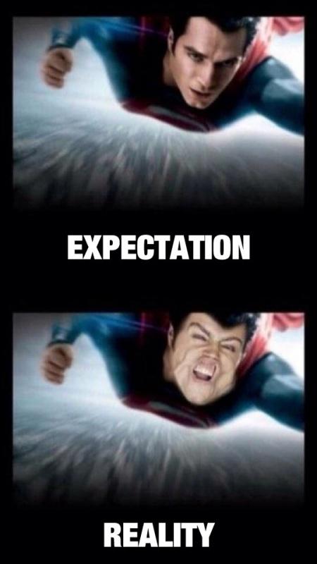 Expectation. Reality Picture Quote #7