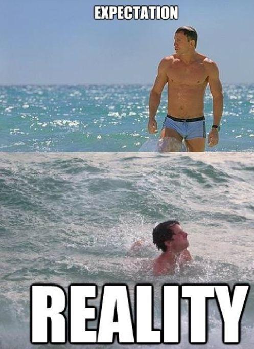 Expectation. Reality Picture Quote #9