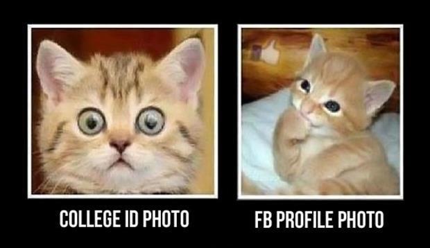 College ID photo. FB profile photo Picture Quote #1