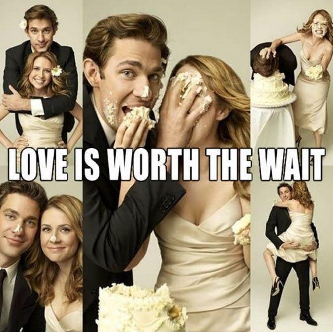 Love is worth the wait Picture Quote #1