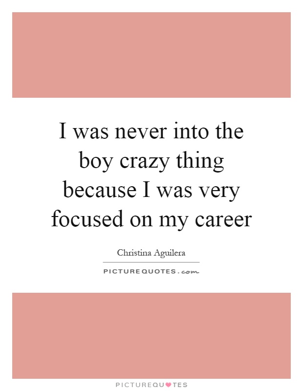 Focus On Career Quotes & Sayings | Focus On Career Picture Quotes