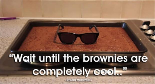 Wait until the brownies are completely cool Picture Quote #1