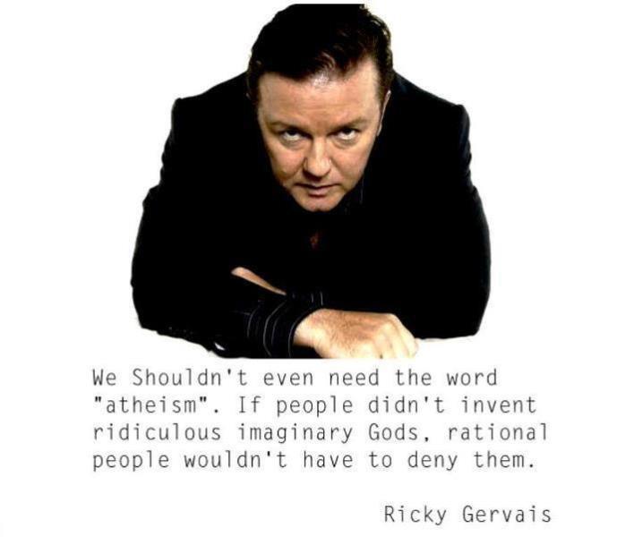 We shouldn’t even need the word ‘atheism’. If people didn’t invent ridiculous imaginary gods, rational people wouldn’t have to deny them Picture Quote #1