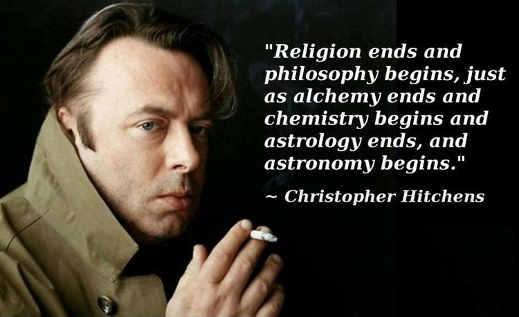 Religion ends and philosophy begins, just as alchemy ends and chemistry begins, and astrology ends and astronomy begins Picture Quote #1