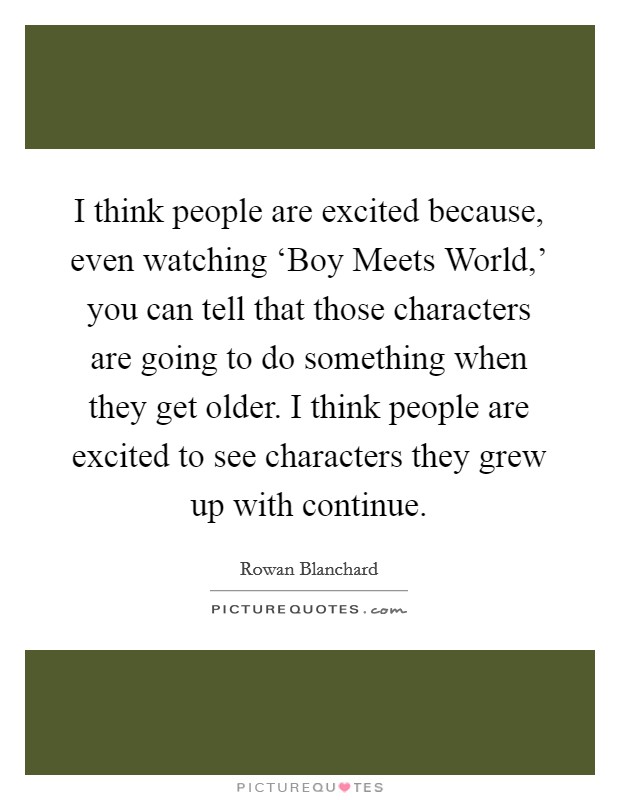 Rowan Blanchard Quotes